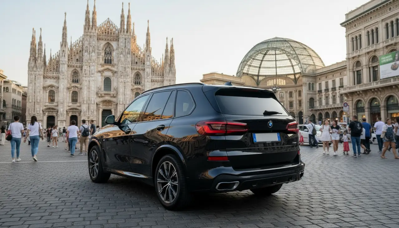 BMW X5 4.0i M 2025, Außenansicht — Munich Luxury Cars, München. Der BMW X5 4.0i M verbindet die Statur eines großen SUV mit einem Antrieb, der keine…