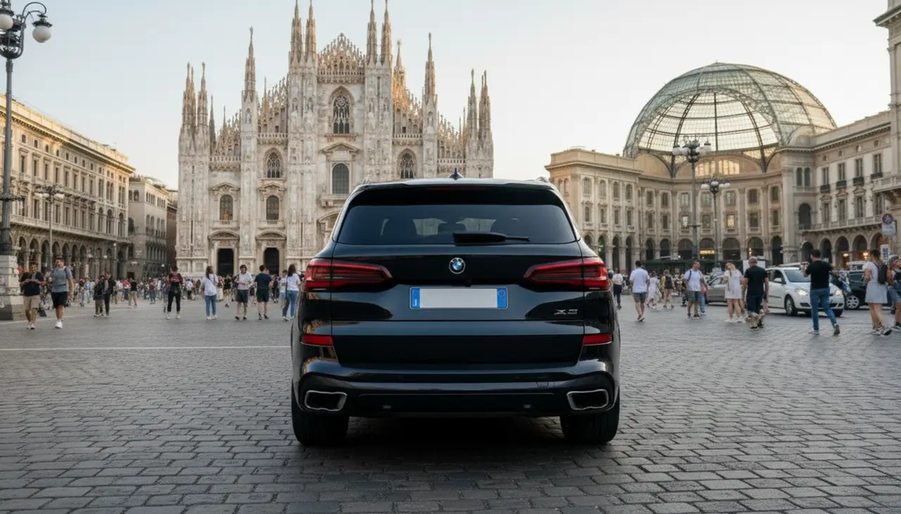 BMW X5 4.0i M 2025, Frontansicht — Munich Luxury Cars, München. Der BMW X5 4.0i M verbindet die Statur eines großen SUV mit einem Antrieb, der keine…