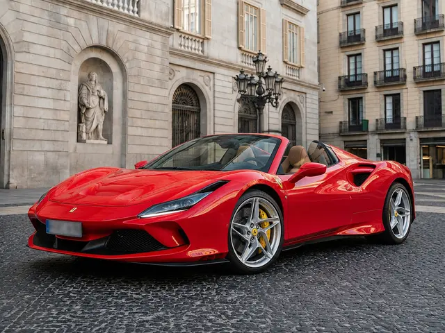 Ferrari F8 Tributo Spider Red 2023 — Munich Luxury Cars, München