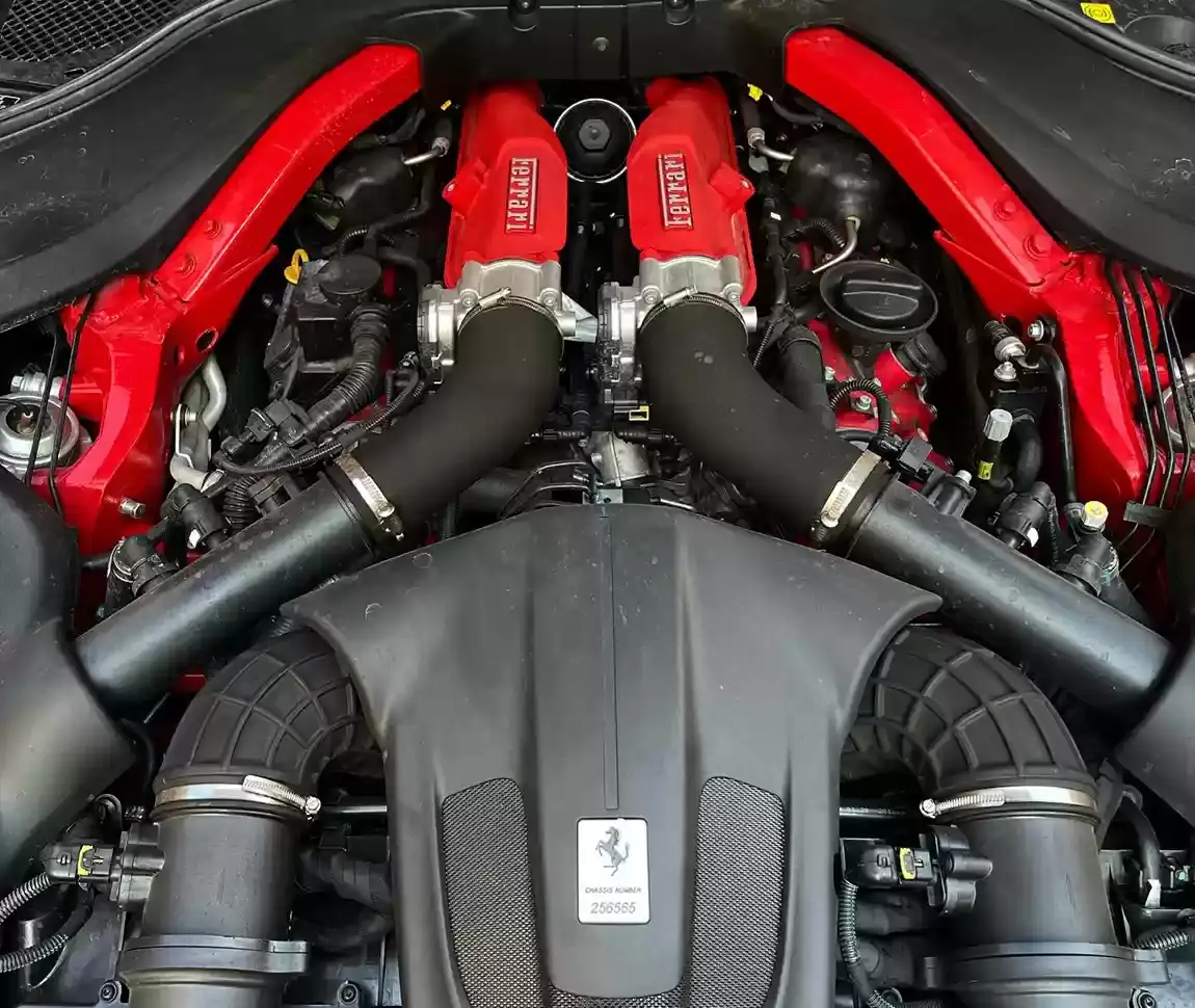 Ferrari Portofino M 2023, Außenansicht — Munich Luxury Cars, München. Der Ferrari Portofino M verbindet die Leistungsfähigkeit eines echten Sportwagens mit dem…