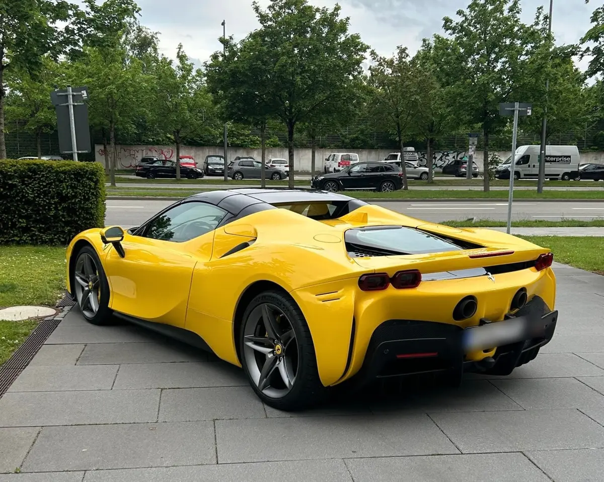 Ferrari SF90 Spider 2024, front view — Munich Luxury Cars, Munich