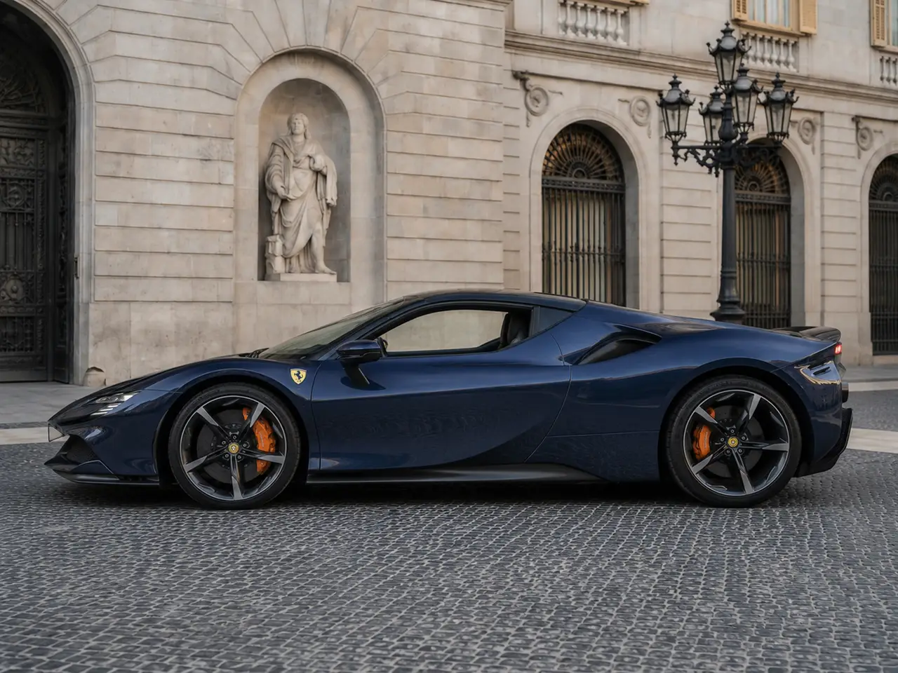 Ferrari SF90 Stradale 2025, Außenansicht — Munich Luxury Cars, München. Der Ferrari SF90 Stradale steht für die kompromisslose Spitze der Marke: 1000 PS, zwei…