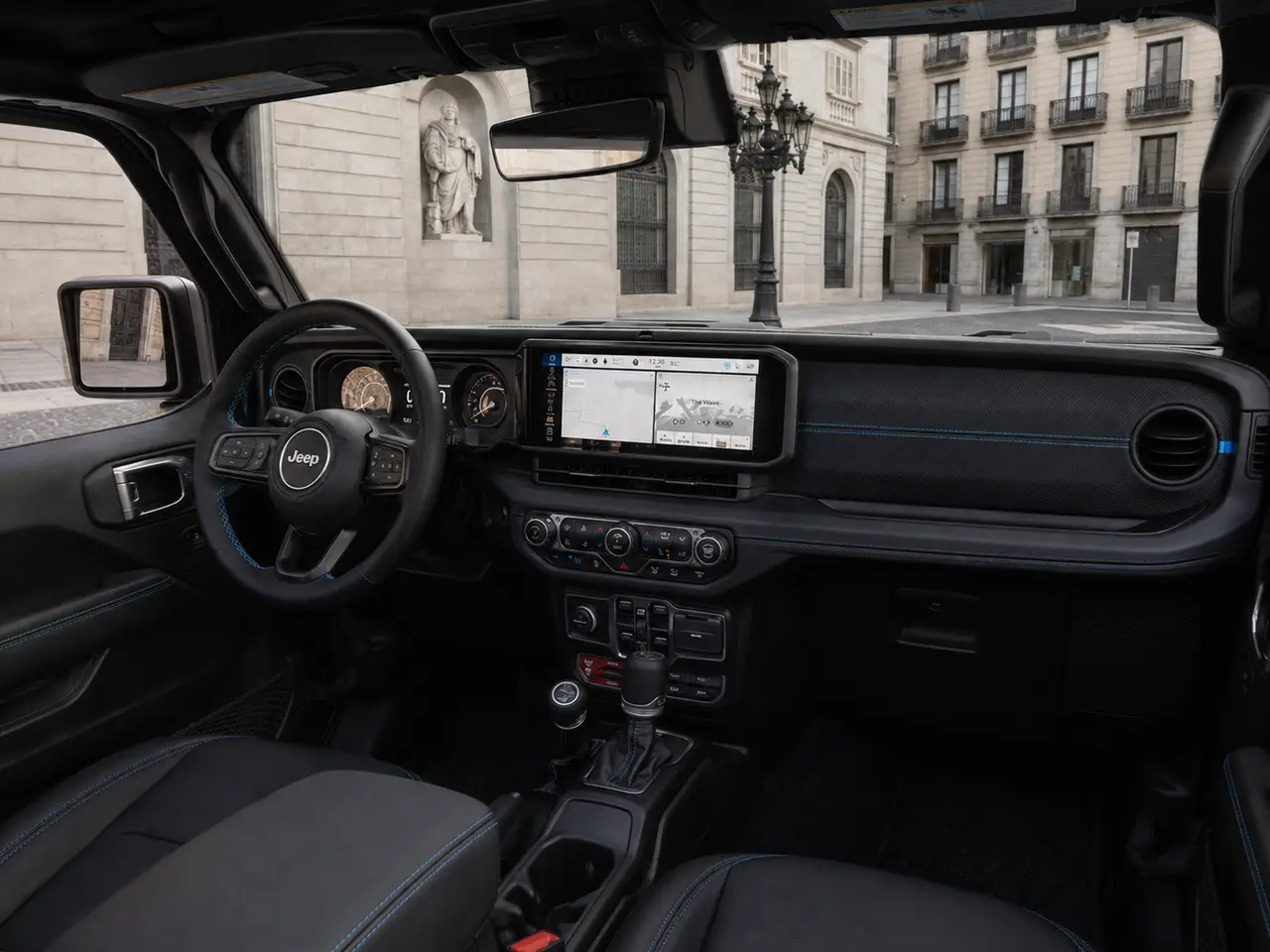 Jeep Wrangler 2025, Innenraum — Munich Luxury Cars, München. Der Jeep Wrangler aus dem Modelljahr 2025 bringt mit 272 PS und Platz für fünf Personen…