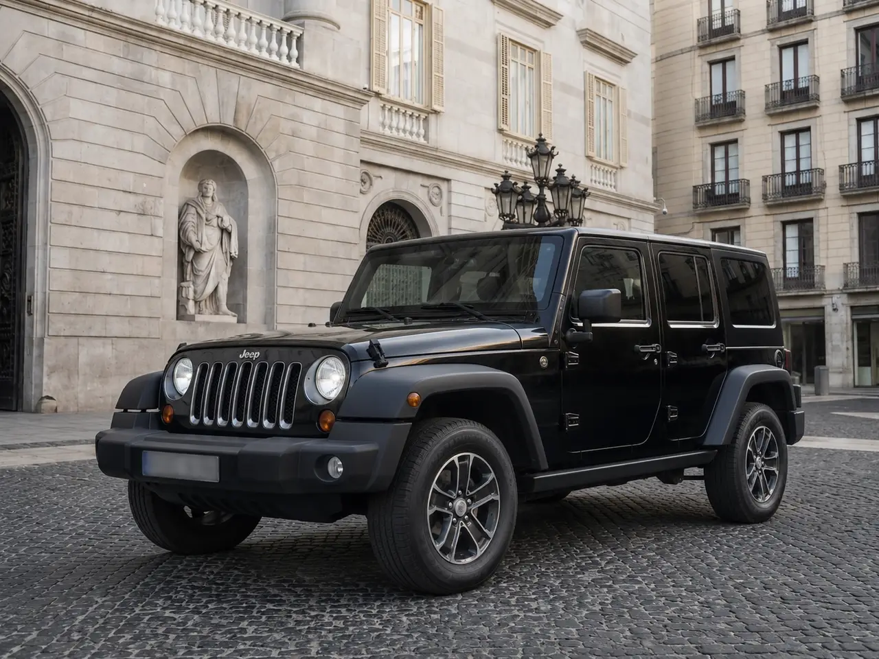 Jeep Wrangler 2025 — Munich Luxury Cars, München. Der Jeep Wrangler aus dem Modelljahr 2025 bringt mit 272 PS und Platz für fünf Personen…