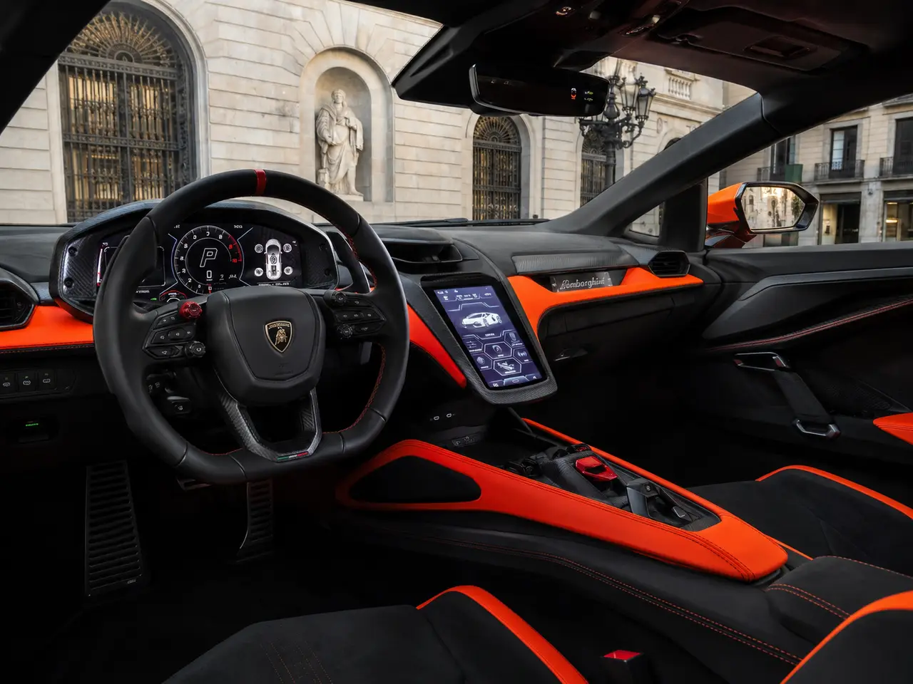 Lamborghini Revuelto 2026, Innenraum — Munich Luxury Cars, München. Der Lamborghini Revuelto markiert die aktuelle Speerspitze des Hauses aus Sant'Agata und…