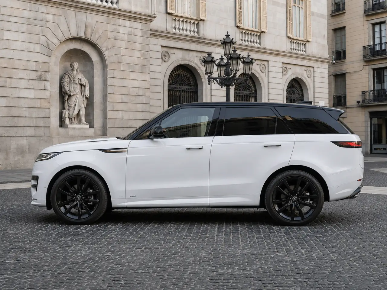 Land Rover Range Rover Sport 2025, Außenansicht — Munich Luxury Cars, München. Der Range Rover Sport 2025 verbindet die Sitzposition und Übersicht eines klassischen SUV…