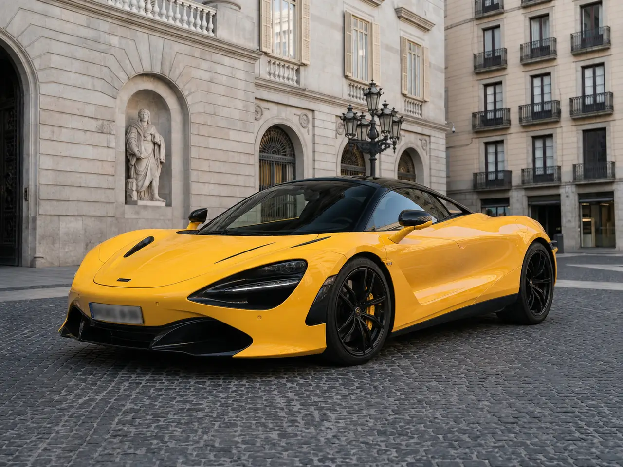 McLaren 720S Spider 2022 — Munich Luxury Cars, München. Der McLaren 720S Spider aus dem Modelljahr 2022 zeigt, wie ein offener Supersportwagen…