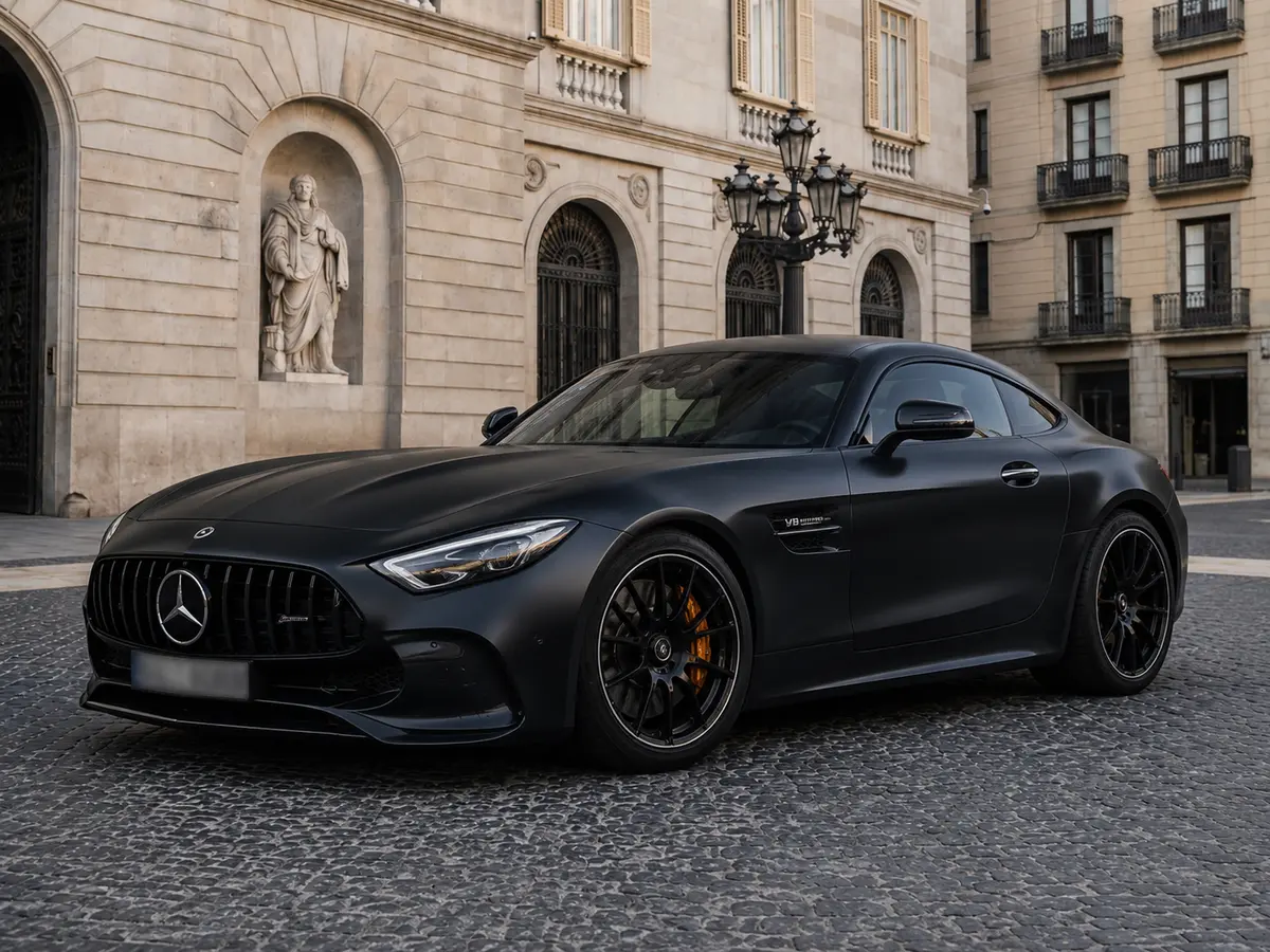 Mercedes Benz GT63 AMG Coupe 2024 — Munich Luxury Cars, Мюнхен. Mercedes-Benz GT63 AMG Coupe 2024 года — двухместный спорткар с отдачей двигателя в 577…