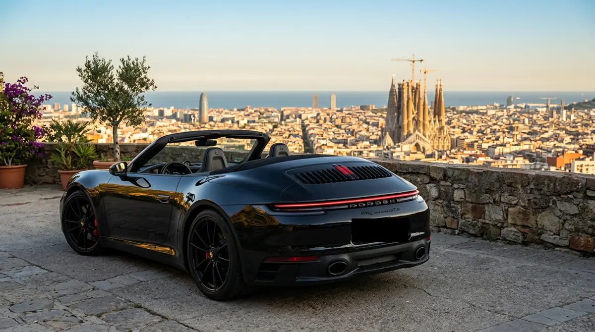 Porsche 992.2 Carrera 4 GTS Cabrio 2025, Außenansicht — Munich Luxury Cars, München