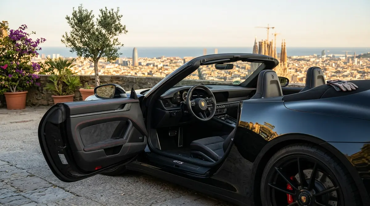 Porsche 992.2 Carrera 4 GTS Cabrio 2025, Innenraum — Munich Luxury Cars, München