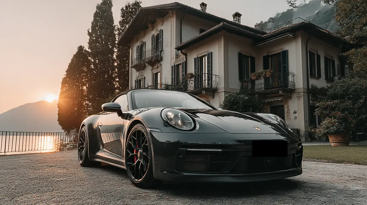 Porsche 992 Carrera 4 GTS Cabrio 2024, Heckansicht — Munich Luxury Cars, München
