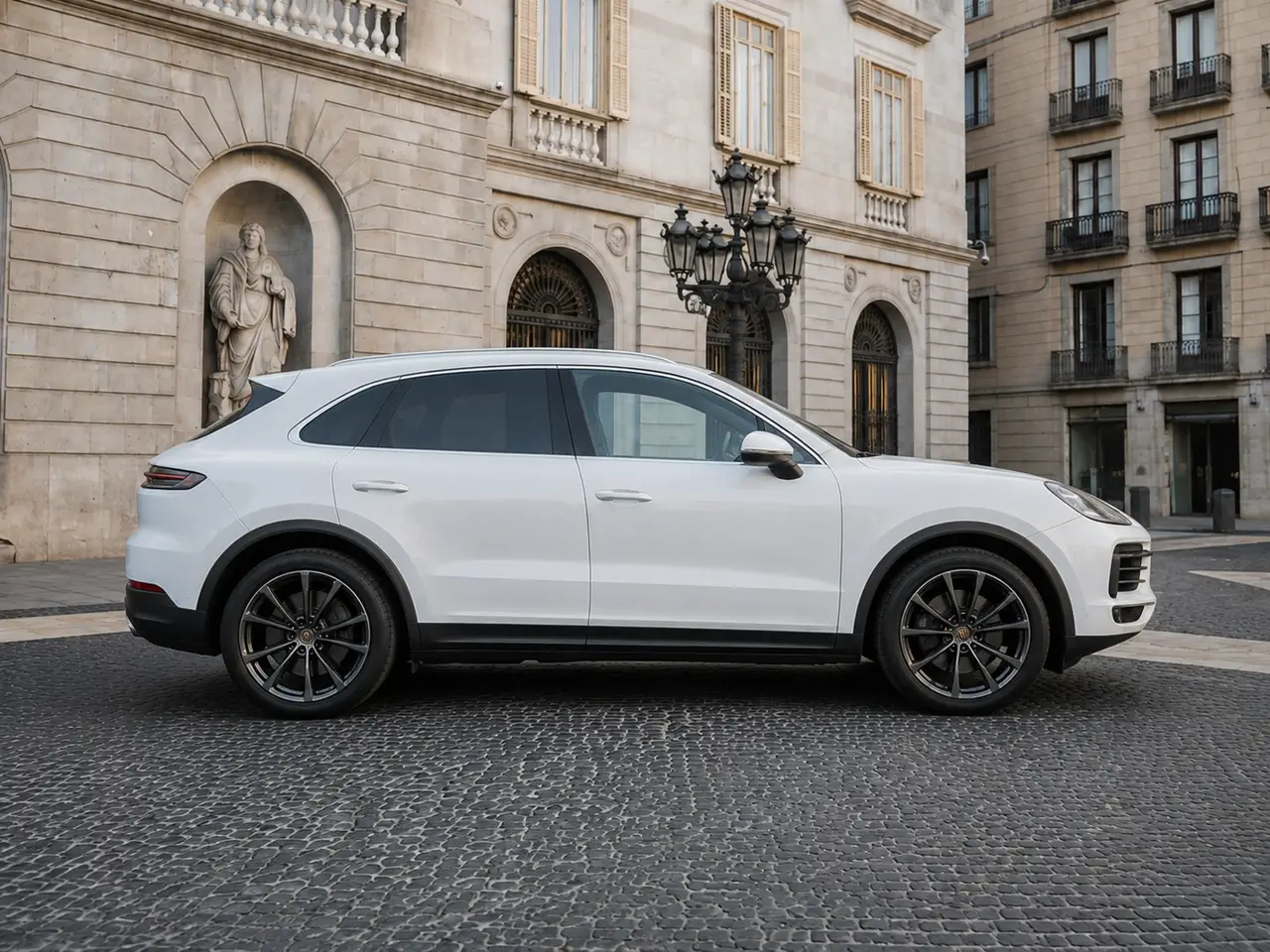 Porsche Cayenne 2025, Frontansicht — Munich Luxury Cars, München. Der Porsche Cayenne verbindet die Fahrpräzision der Sportwagenmarke mit dem Platzangebot…