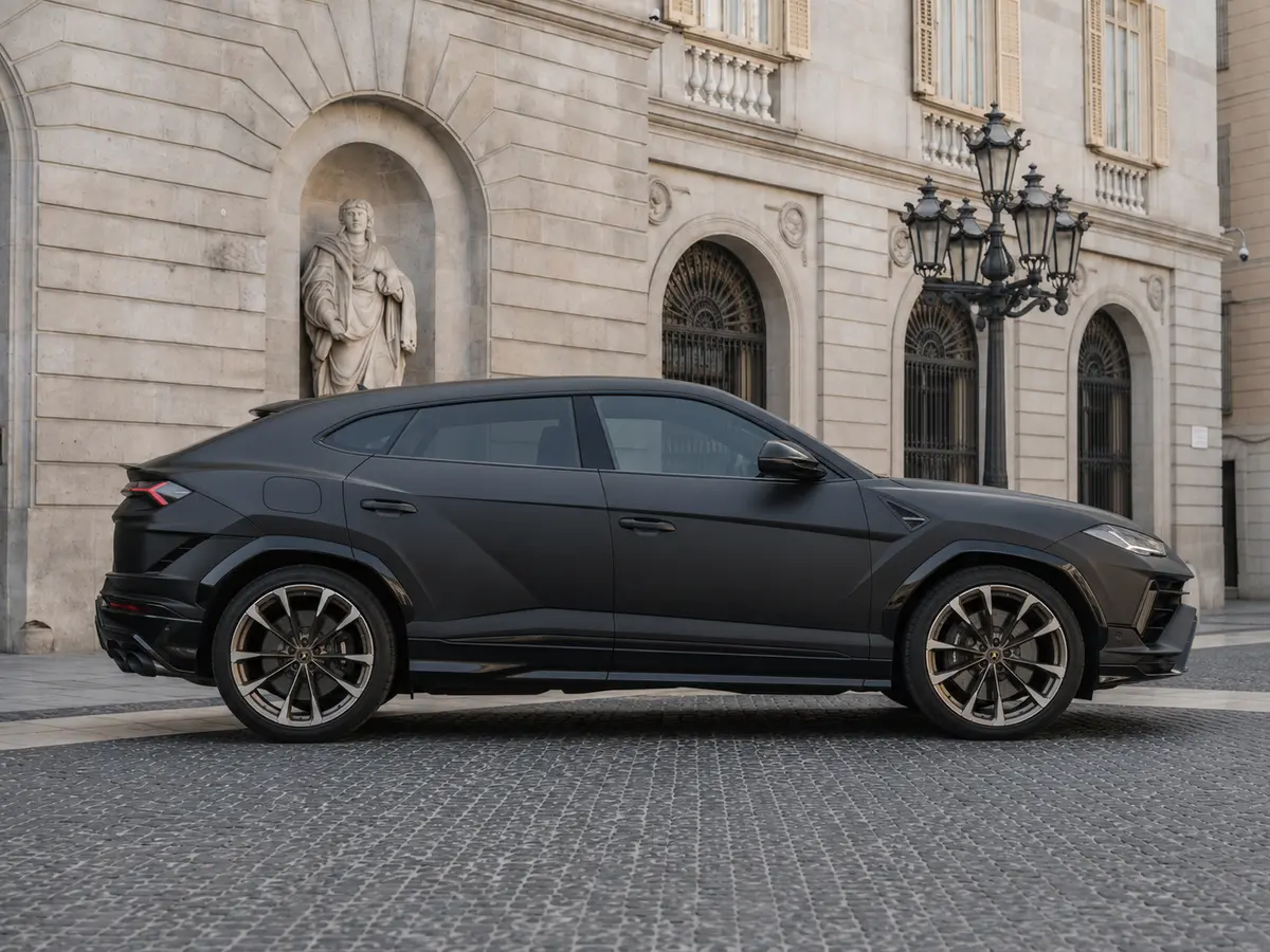 Porsche Macan 2024, Frontansicht — Munich Luxury Cars, München. Der Porsche Macan verbindet die Fahrpräzision der Marke mit der Alltagstauglichkeit eines…