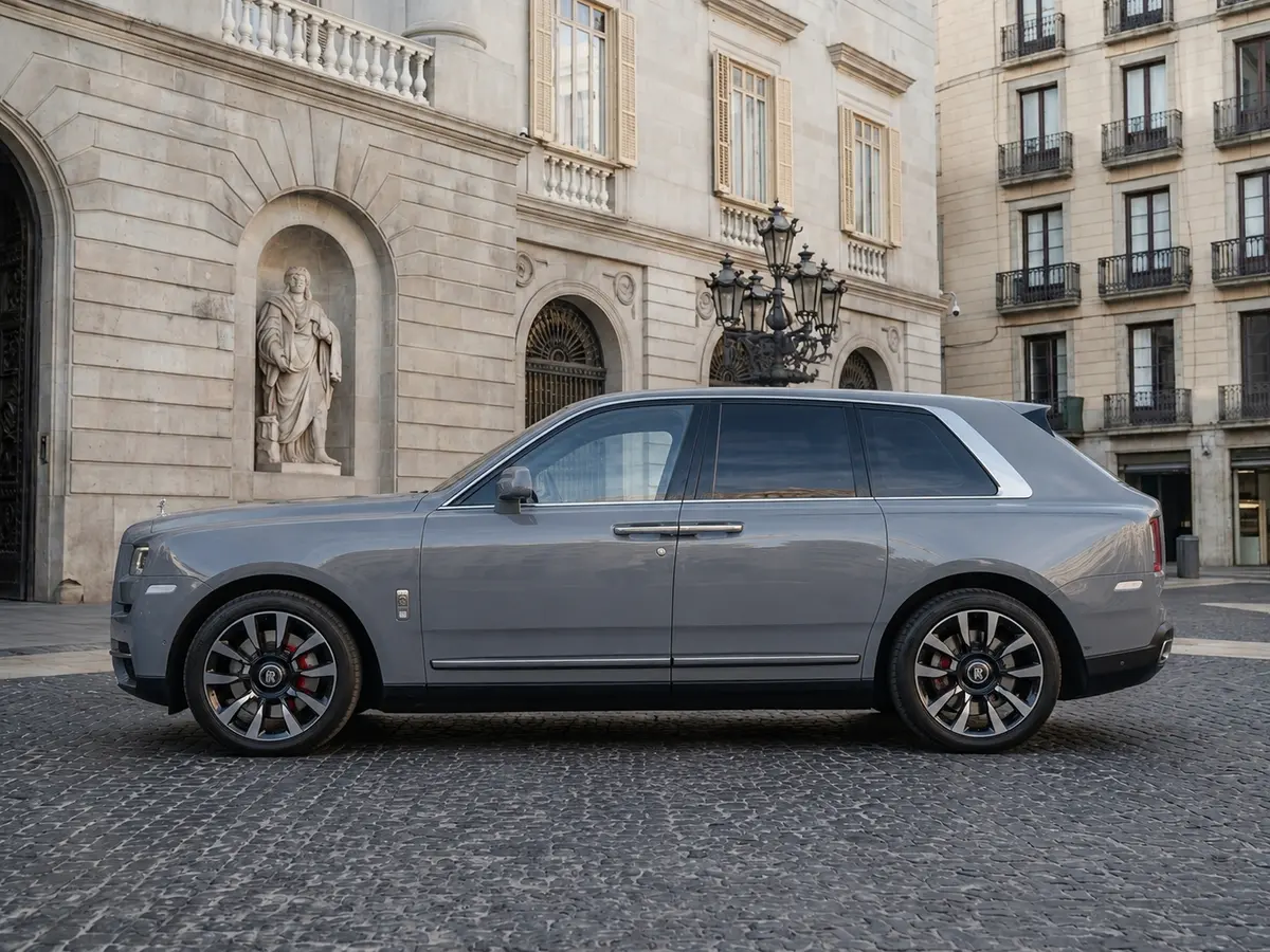 Rolls-Royce Cullinan 2025, Außenansicht — Munich Luxury Cars, München. Der Rolls-Royce Cullinan 2025 verkörpert die Idee, dass ein SUV nicht auf Kompromisse…