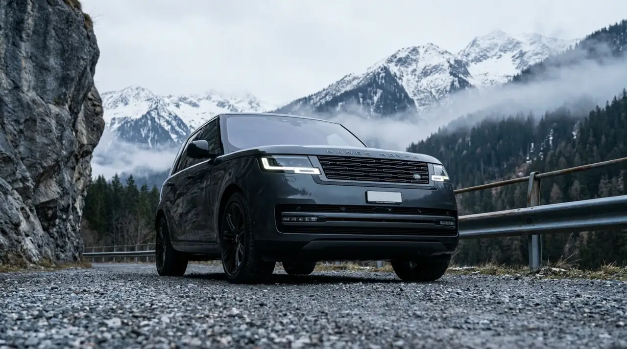 Rover Range Rover Autobiography P530 2026, Heckansicht — Munich Luxury Cars, München. Der Range Rover Autobiography P530 aus dem Modelljahr 2026 ist ein Fahrzeug, das seine…