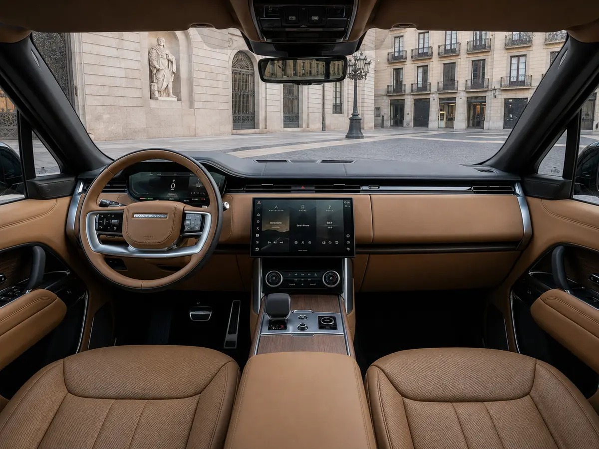 Rover Range Rover Autobiography P530 2026, Innenraum — Munich Luxury Cars, München. Der Range Rover Autobiography P530 aus dem Modelljahr 2026 ist ein Fahrzeug, das seine…